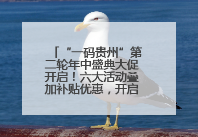 “一码贵州”第二轮年中盛典大促开启！六大活动叠加补贴优惠，开启省钱购物新体验