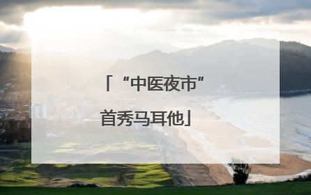 “中医夜市”首秀马耳他