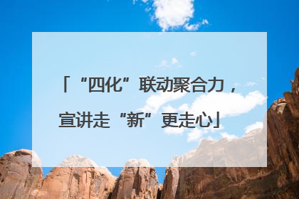 “四化”联动聚合力，宣讲走“新”更走心