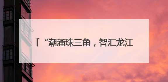 “潮涌珠三角，智汇龙江畔” 漳州高新区珠三角产业对接会在广州召开