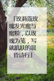 玫莉蔻玫瑰发光蜜与蜜粉，以玫瑰为笺，写就肌肤的晨昏诗行