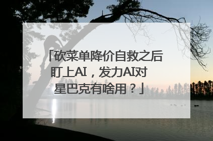 砍菜单降价自救之后盯上AI，发力AI对星巴克有啥用？
