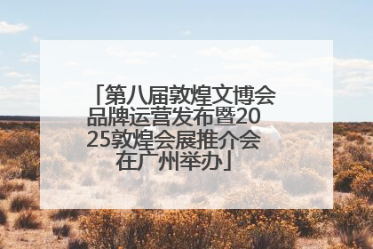 第八届敦煌文博会品牌运营发布暨2025敦煌会展推介会在广州举办