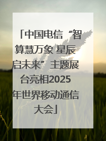 中国电信“智算慧万象 星辰启未来”主题展台亮相2025年世界移动通信大会