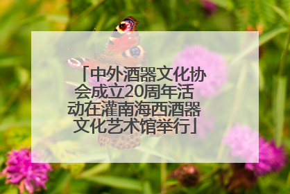 中外酒器文化协会成立20周年活动在灌南海西酒器文化艺术馆举行