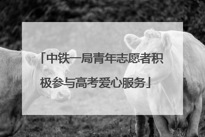 中铁一局青年志愿者积极参与高考爱心服务
