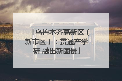 乌鲁木齐高新区（新市区）：贯通产学研 融出新图景