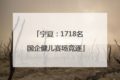 宁夏：1718名国企健儿赛场竞逐