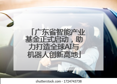 广东省智能产业基金正式启动，助力打造全球AI与机器人创新高地