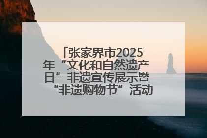 张家界市2025年“文化和自然遗产日”非遗宣传展示暨“非遗购物节”活动在慈利县盛大启幕