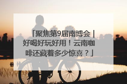 聚焦第9届南博会｜好喝好玩好用！云南咖啡还藏着多少惊喜？