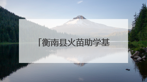 衡南县火苗助学基金会助力城关学子“坐”享新课堂