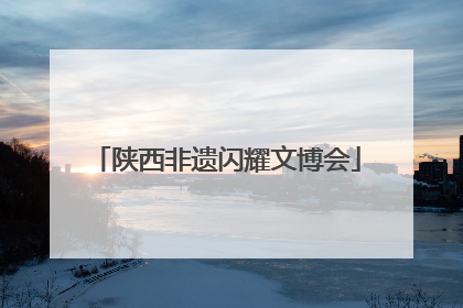 陕西非遗闪耀文博会