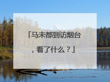 马未都到访烟台，看了什么？