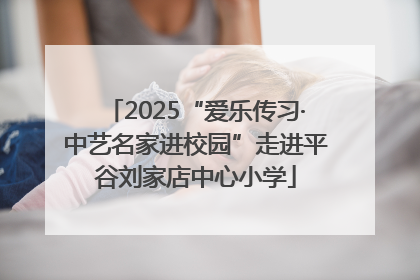 2025“爱乐传习·中艺名家进校园”走进平谷刘家店中心小学