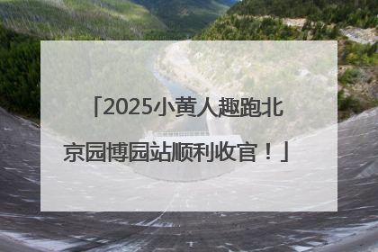 2025小黄人趣跑北京园博园站顺利收官！